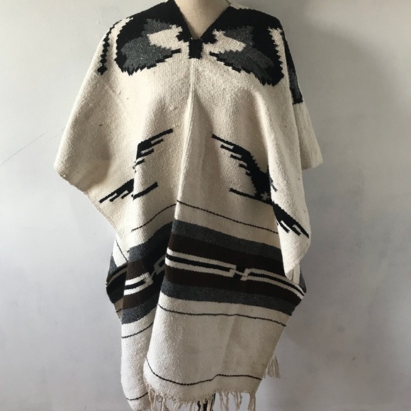 vintage Jackets & Blazers - Mexican Poncho